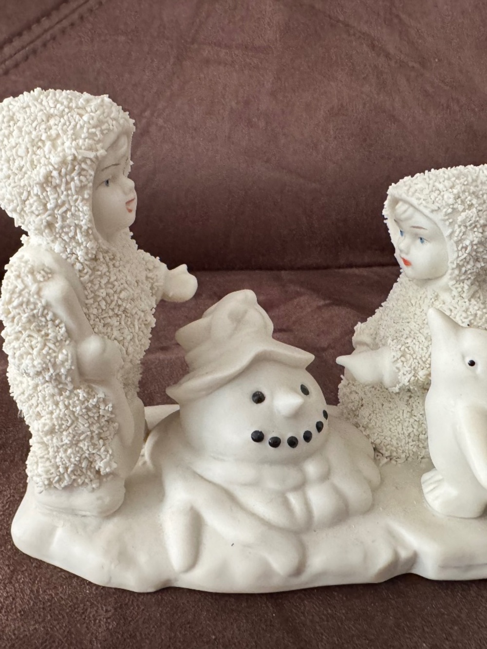 Dept 56 Snowbabies Snowbaby WHERE DID HE GO? Melting Snowman Ret 2003